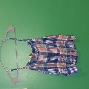 Plaid cami